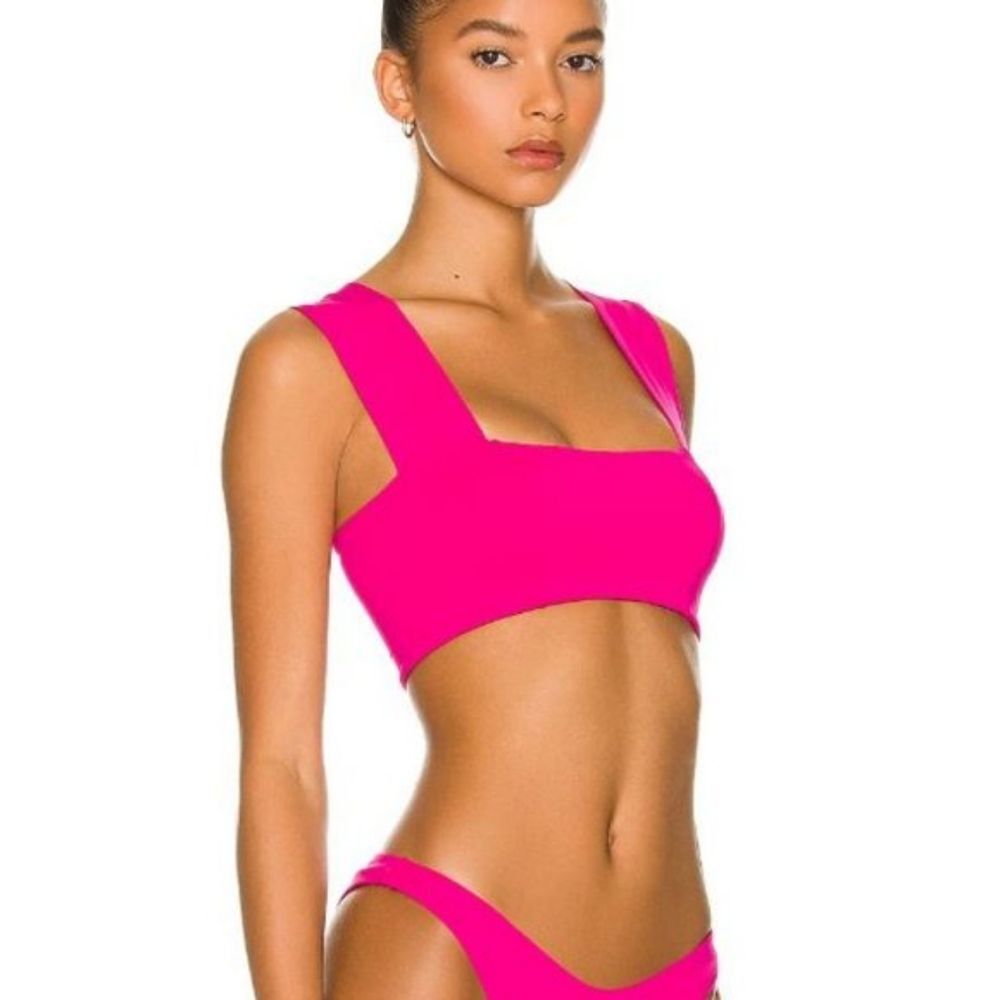 L*Space Women's Parker Bikini Top Pink Size XS NWT